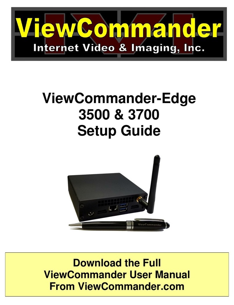 Internet Video & Imaging ViewCommander-Edge 3500 Setup guide