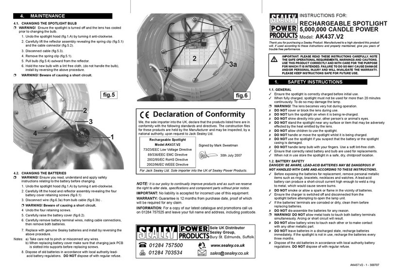 Sealey AK437.V2 instructions Sealey AK437.V2 instructions