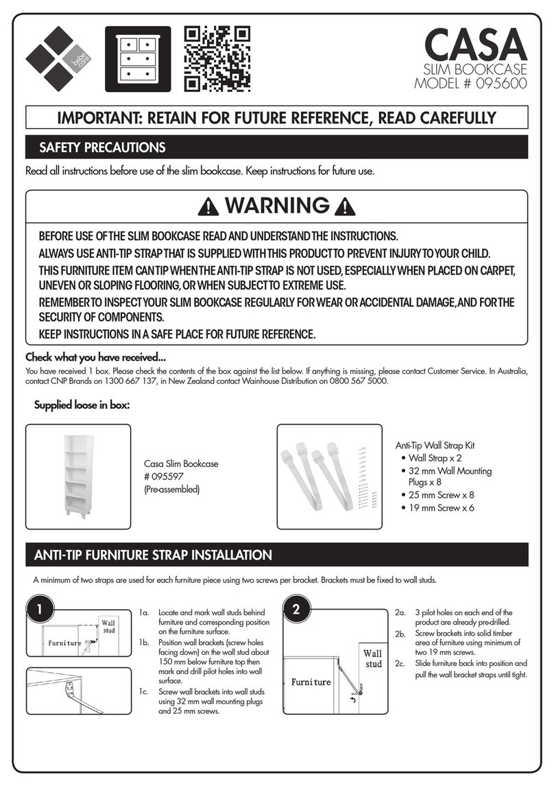 Bebe Care CASA 095600 quick start guide