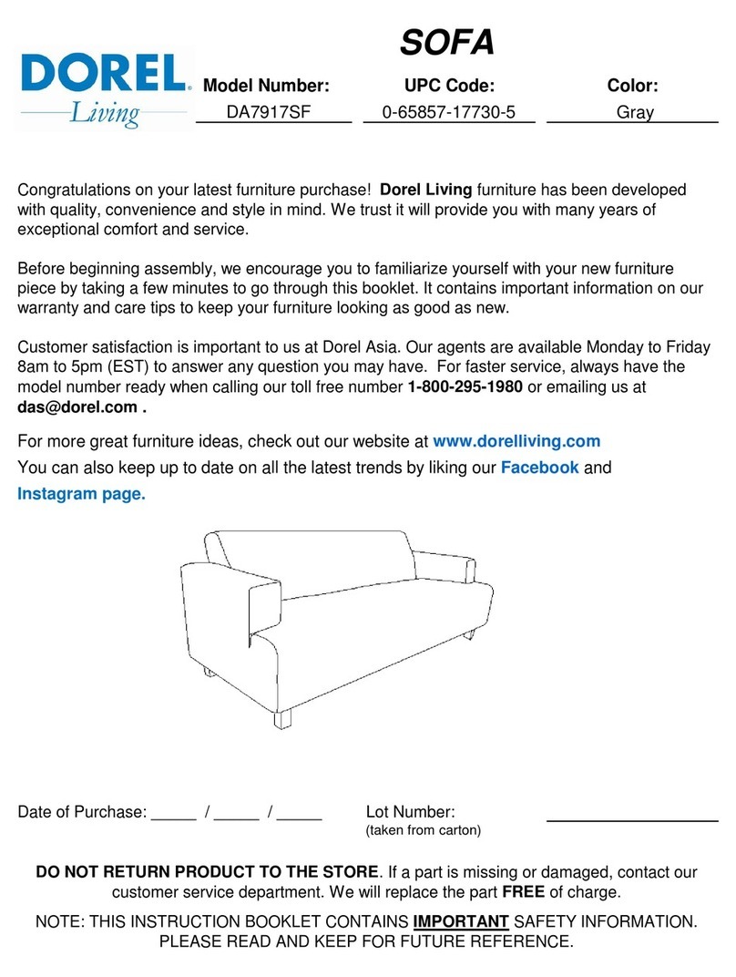 Dorel Living DA7917SF manual