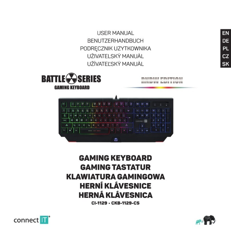 Connect IT BATTLE Series RNBW edition User manual