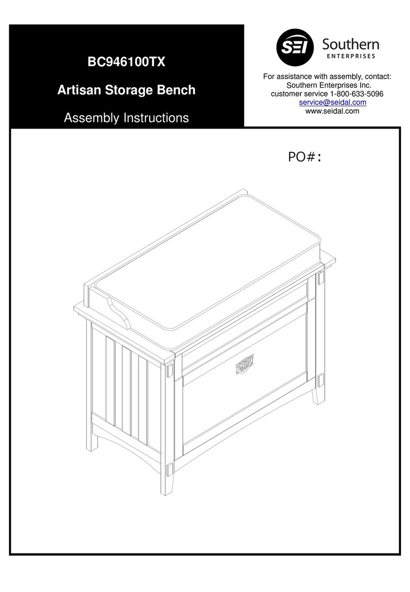 SEI Artisan BC946100TX User manual SEI Artisan BC946100TX User manual