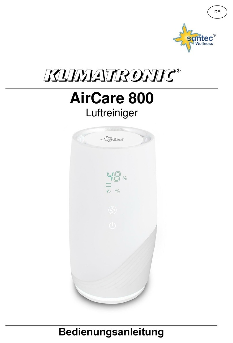 Klimatronic AirCare 800 manual