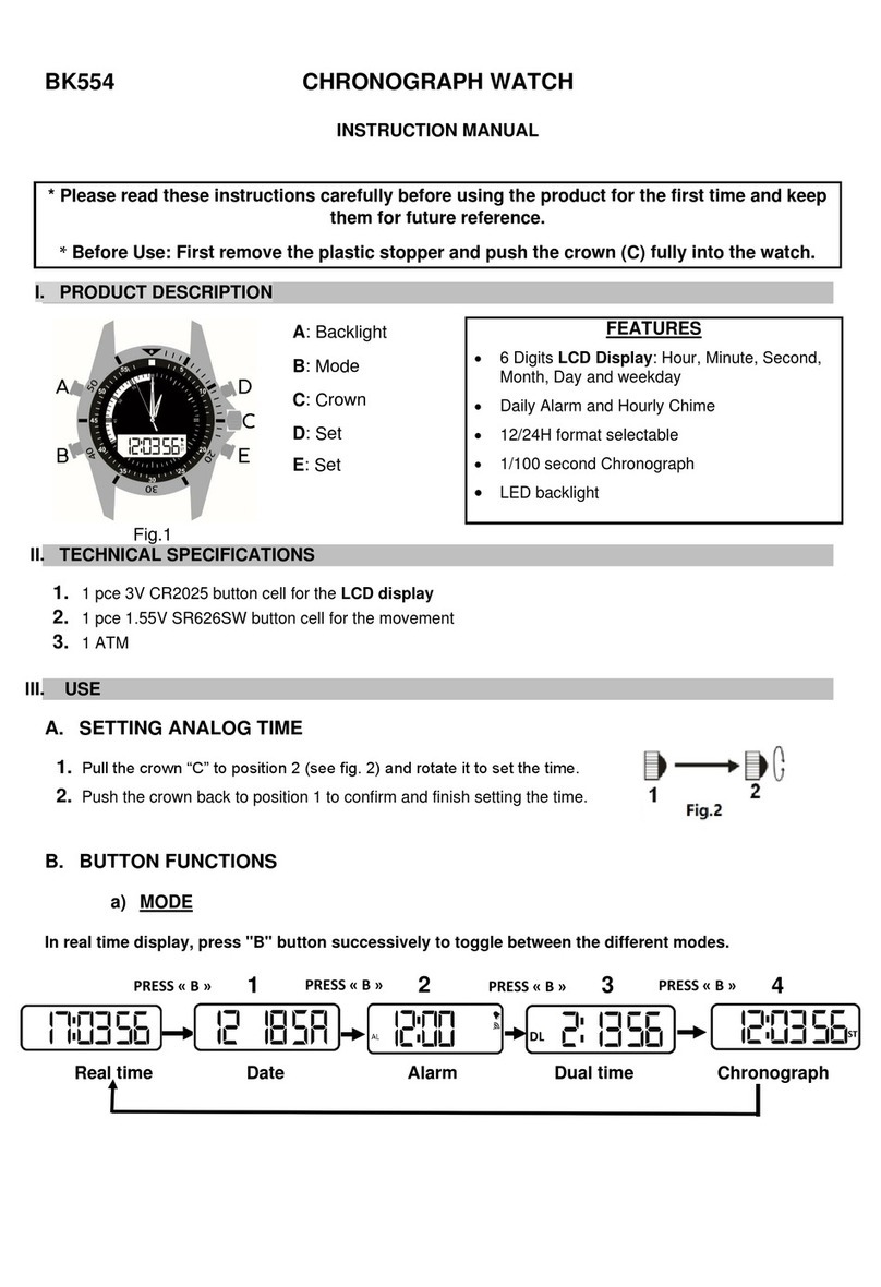 Eurotops Versand BK554 instruction manual