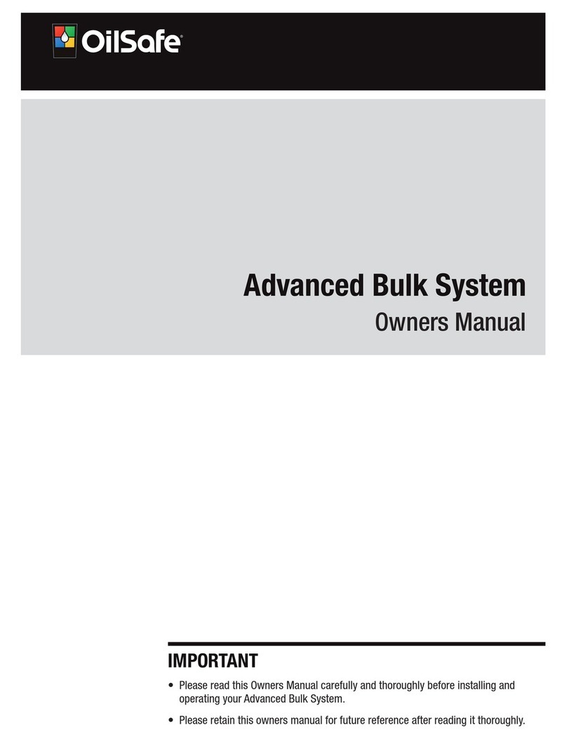 Whitmore OilSafe Advanced Bulk System owner's manual