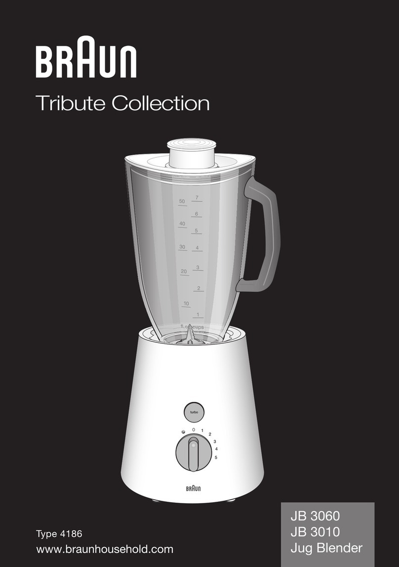 Braun JB 3060 User manual