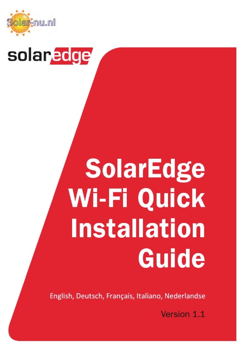 SolarEdge Wi-Fi Kit Quick installation guide