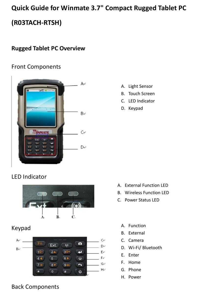 Winmate R03TACH-RTSH quick guide