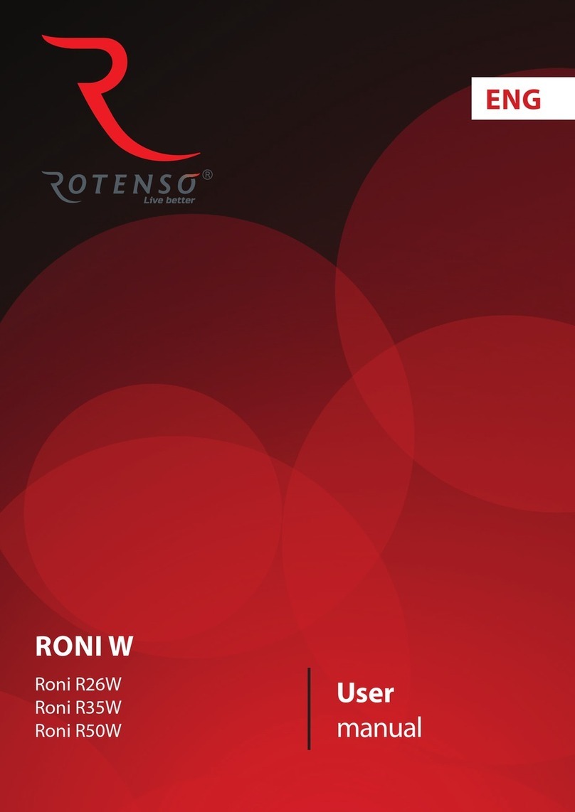 Rotenso RONI W Series User manual