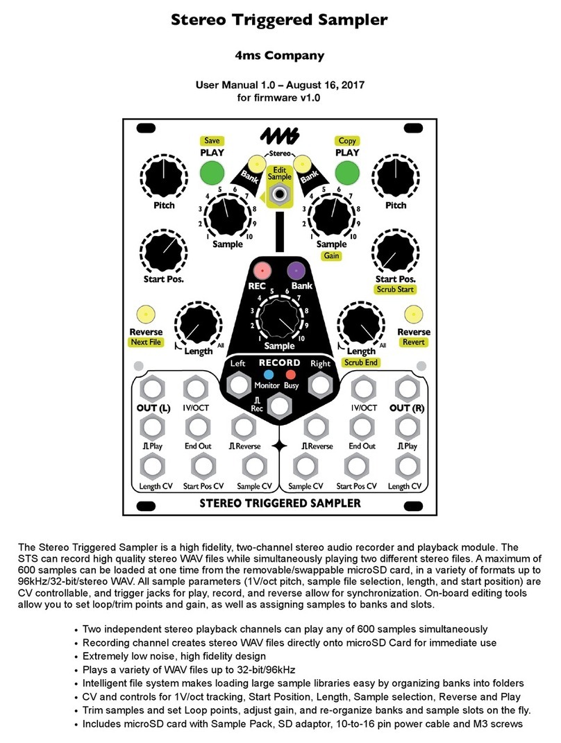 4ms Company STS user manual