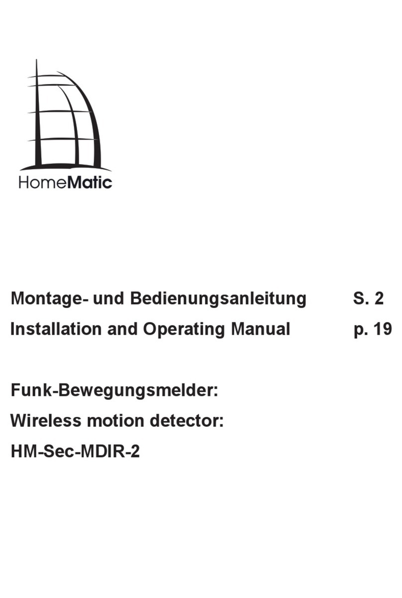 HomeMatic HM-Sec-MDIR-2 User manual