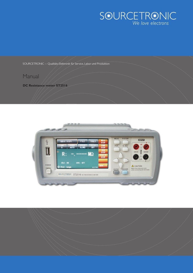 Sourcetronic ST2516 User manual Sourcetronic ST2516 User manual