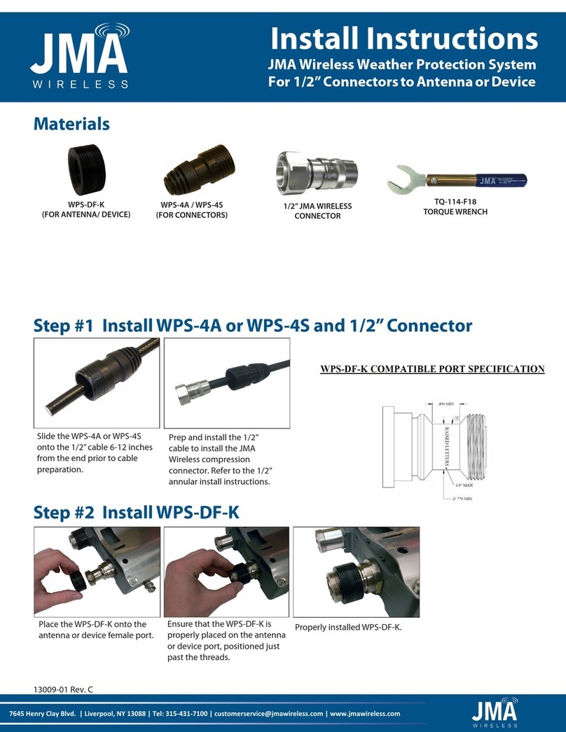 JMA WPS-DF-K Install instructions