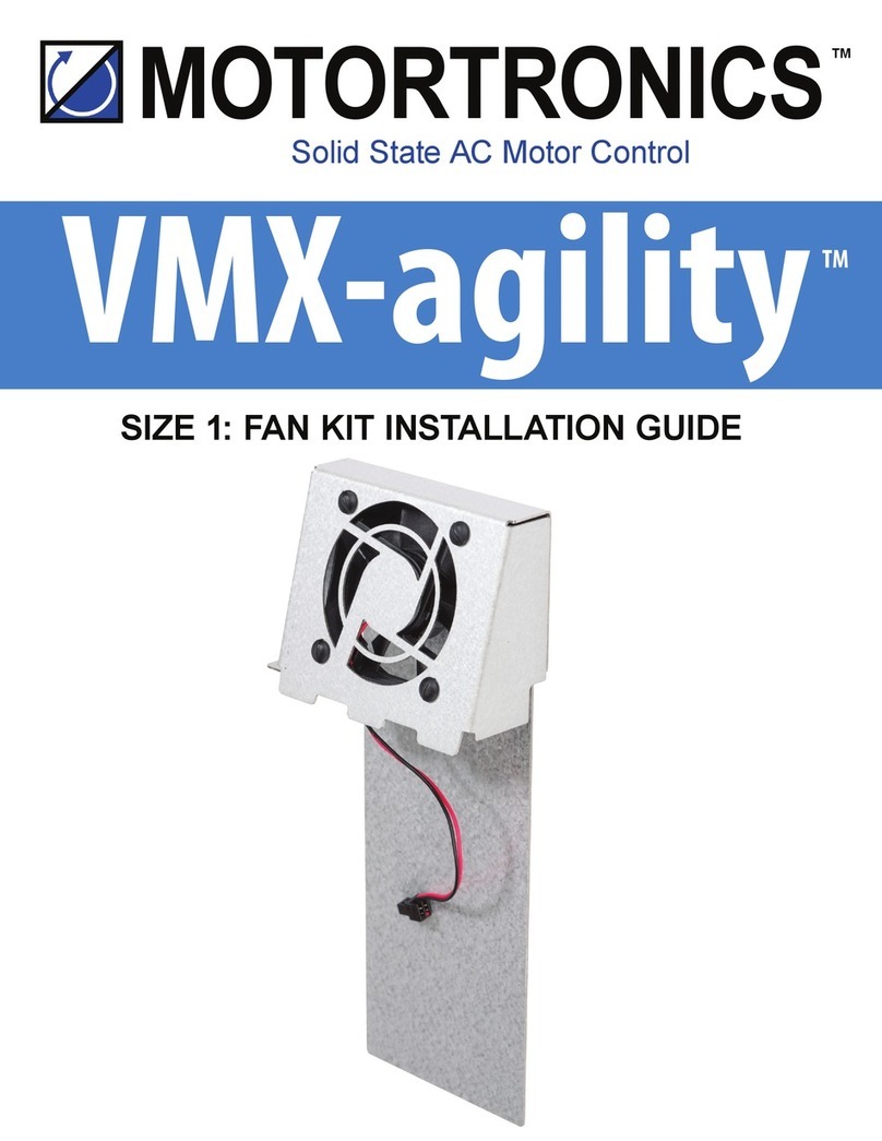 motortronics VMX-agility VMX-AGY-030 installation guide