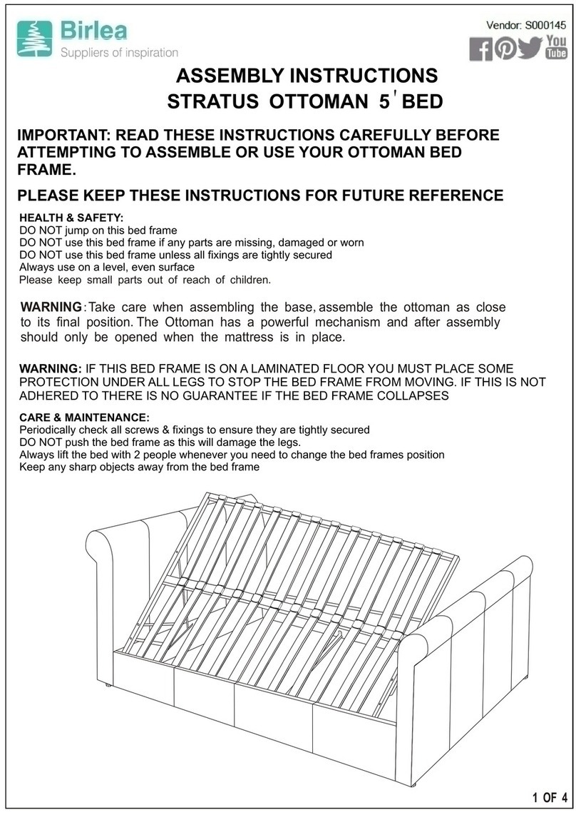Birlea STRATUS User manual Birlea STRATUS User manual