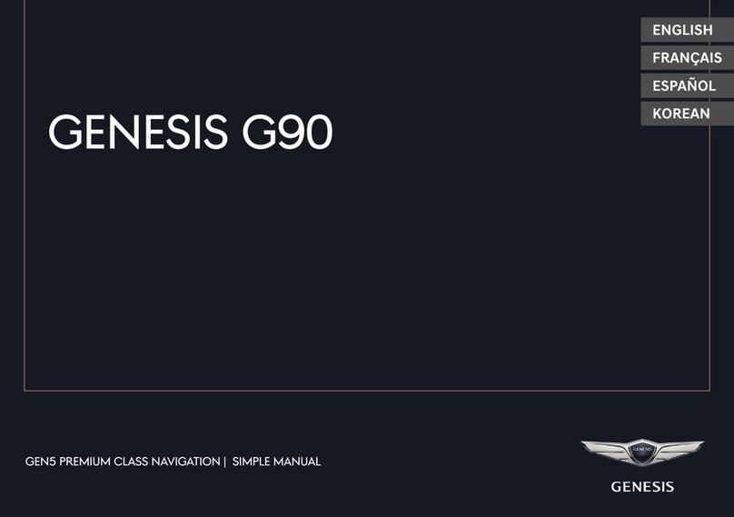 Genesis G90 Specification sheet Genesis G90 Specification sheet