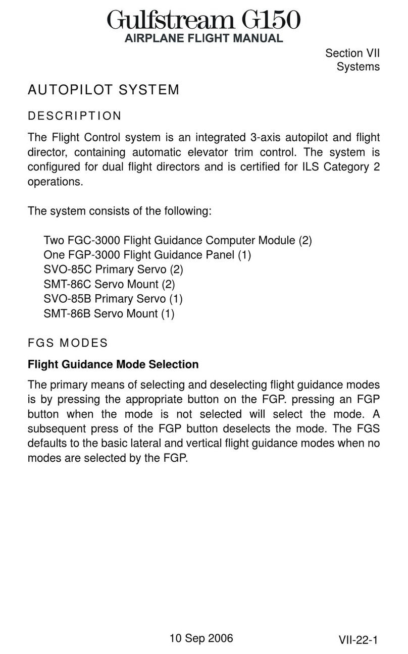 Gulfstream G150 Flight manual