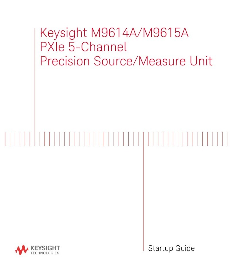 Keysight M9614A User guide