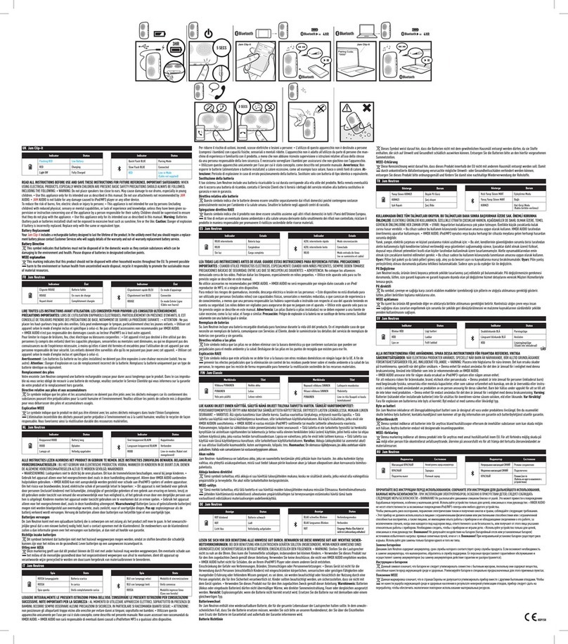 Jam Audio Clip-it quick start guide