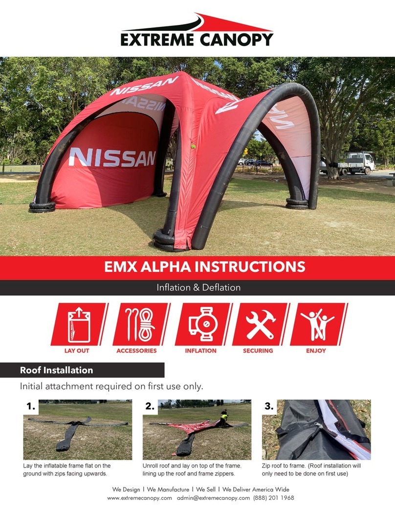 Extreme Canopy EMX ALPHA User manual