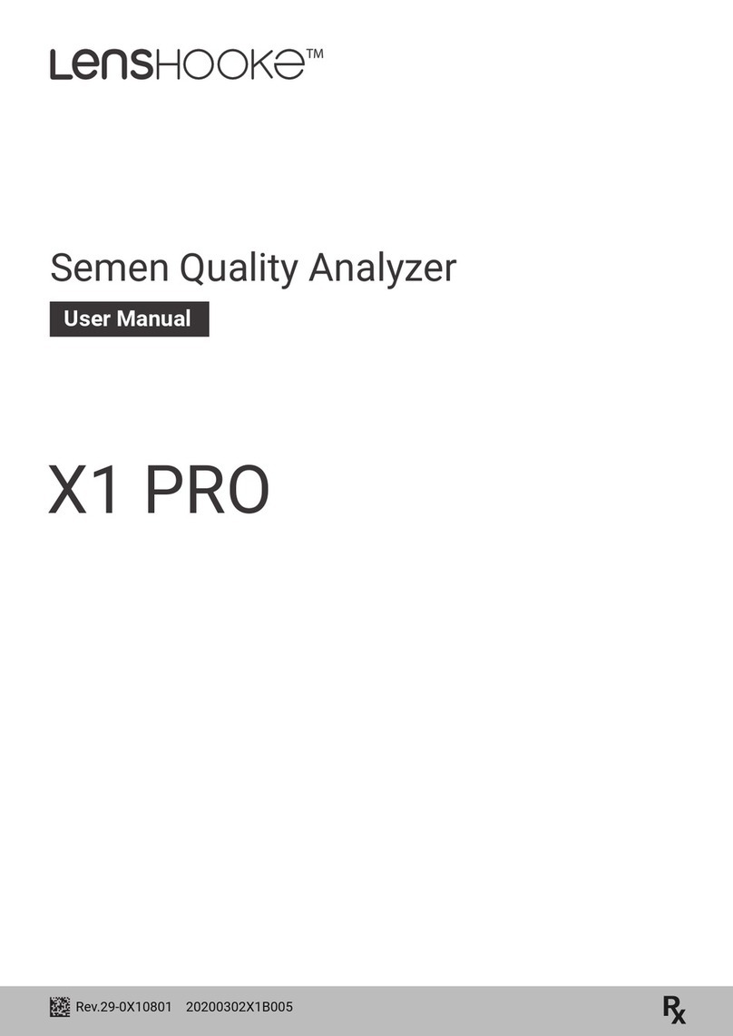 LENSHOOKE X1 PRO user manual