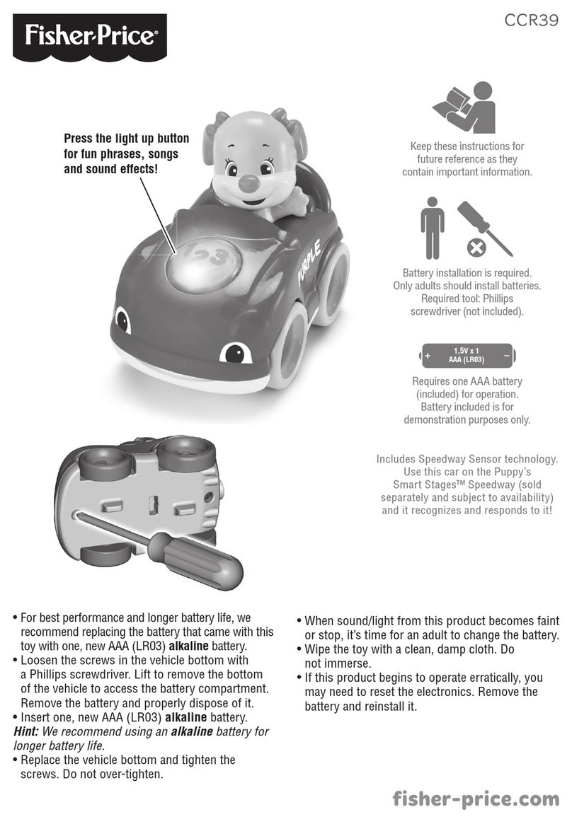Fisher-Price CCR39 manual Fisher-Price CCR39 manual