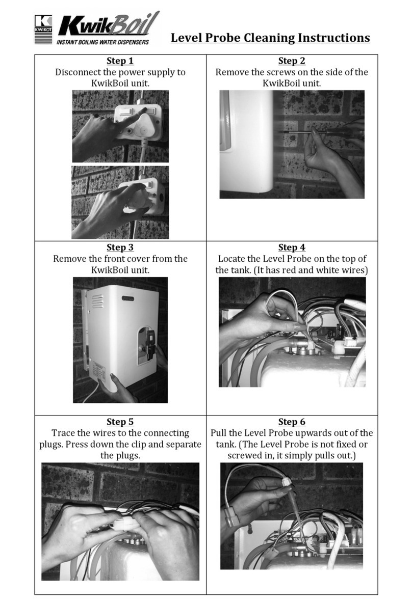 Kwikot KwikBoil Cleaning instructions Kwikot KwikBoil Cleaning instructions