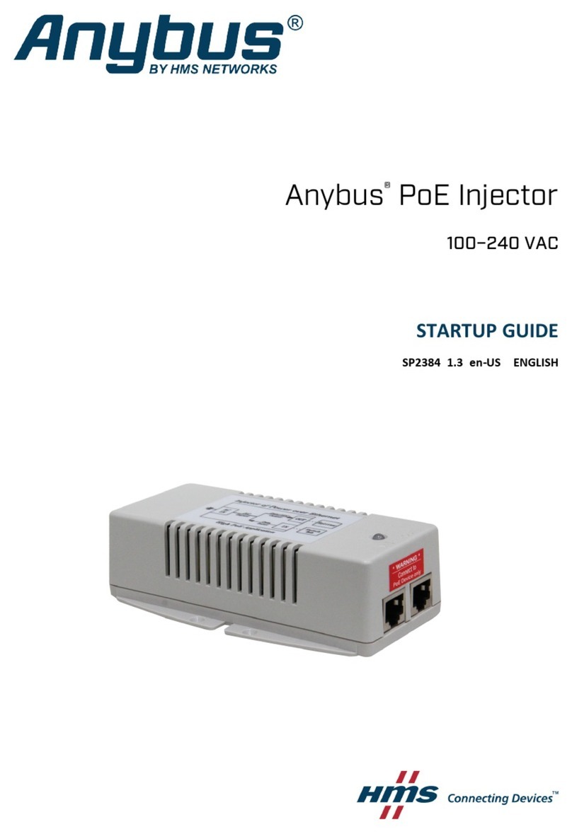 HMS Anybus AWB4005 Startup guide