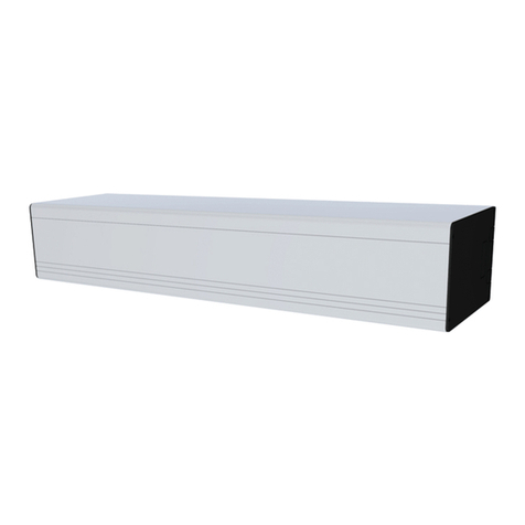 CAME FLUO-SW Assembly and installation manual