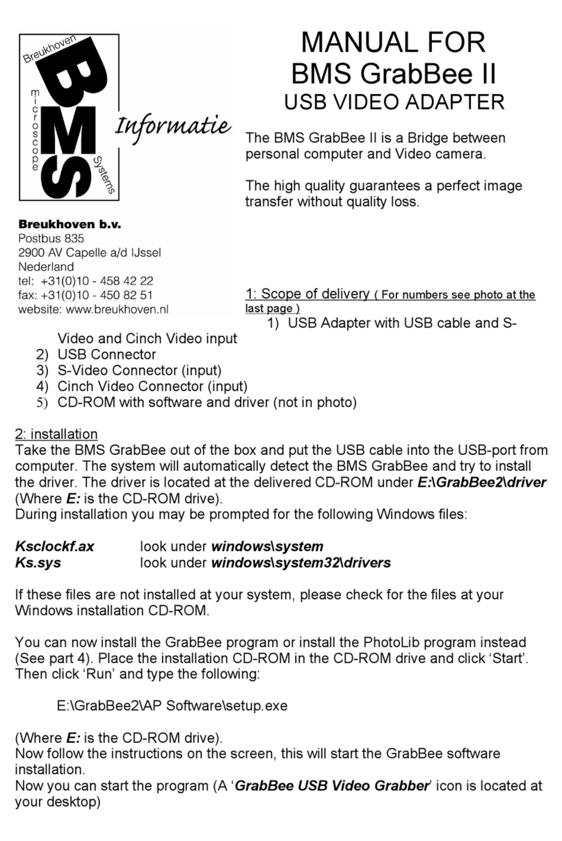 BMS GrabBee II manual