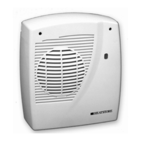 Heatstore HS2000X Installation and operating instructions