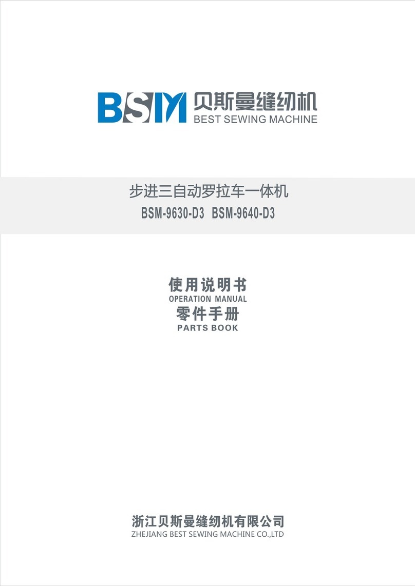 BSM 9630-D3 Operations manual and parts book