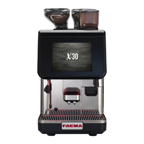 Faema X30 User manual