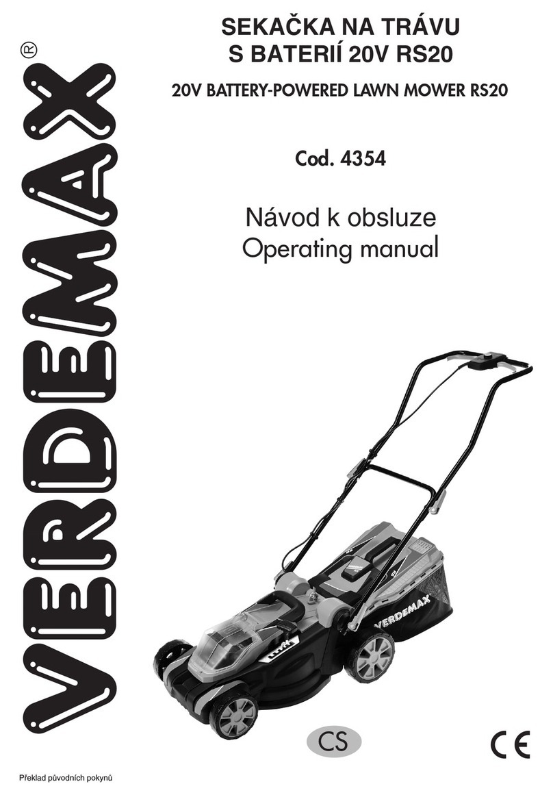 Verdemax RS20 operating manual