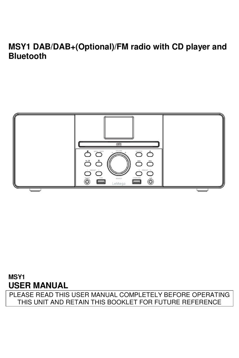 LEMEGA MSY1 user manual