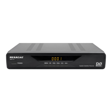 Megasat 3600 V2 User manual