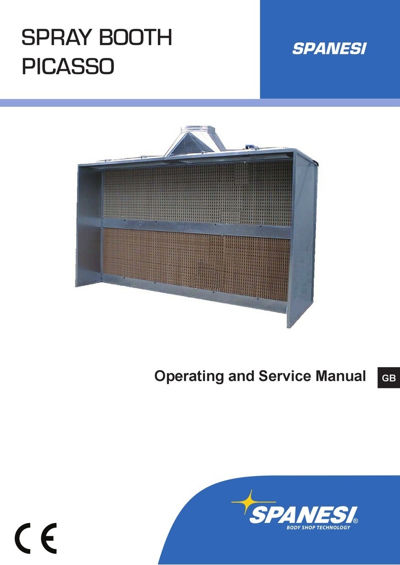 spanesi Picasso 2m Operating and service manual