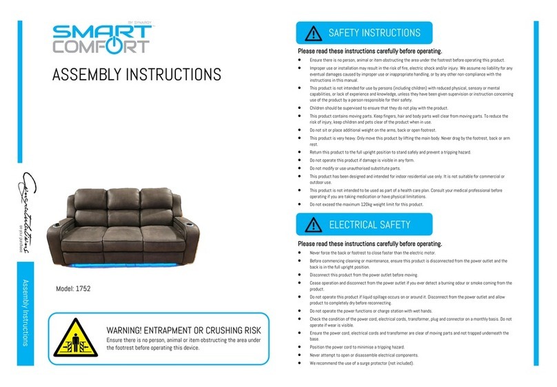 Smart Comfort 1752 Assembly instructions