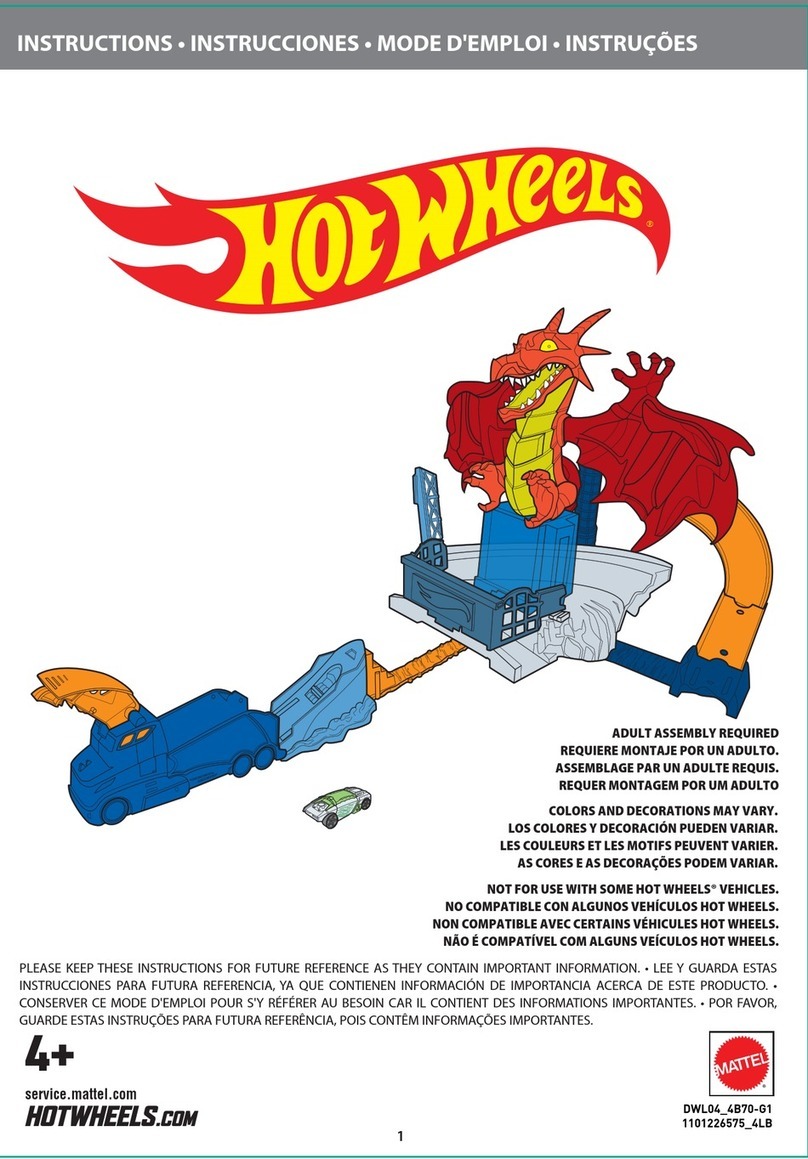 Mattel HOTWHEELS DWL04 User manual