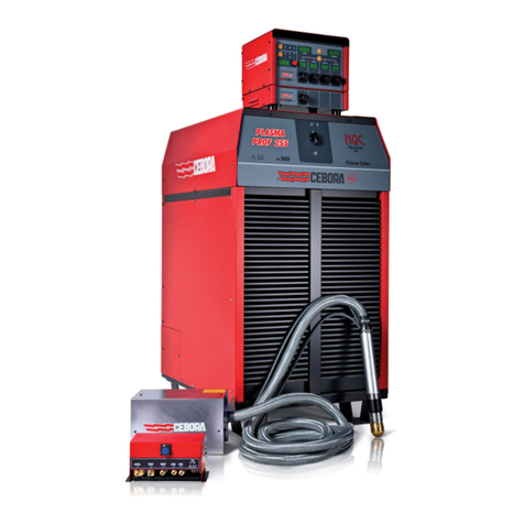 Cebora Plasma PROF 166 HQC User manual