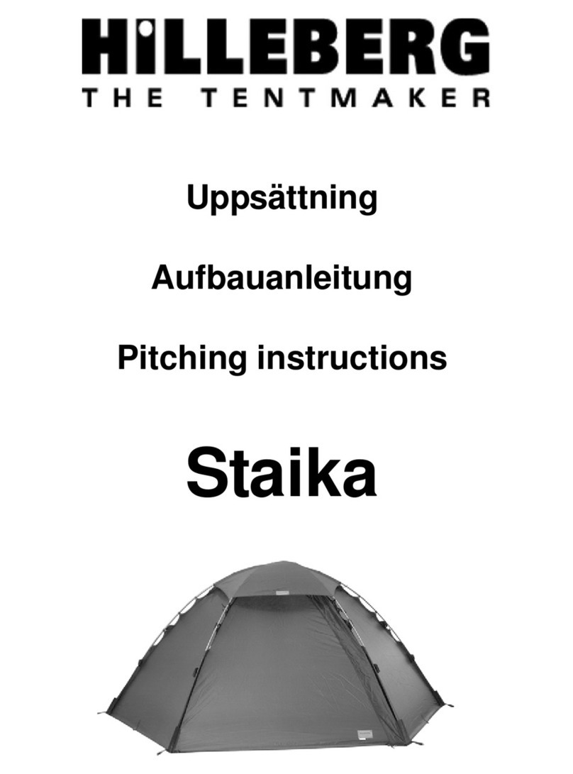 Hilleberg Staika Pitching instructions