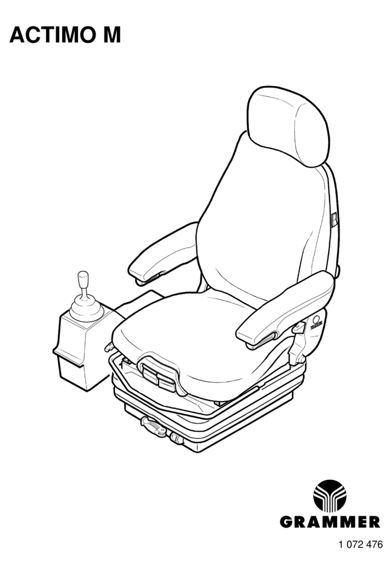 Grammer ACTIMO M operating instructions