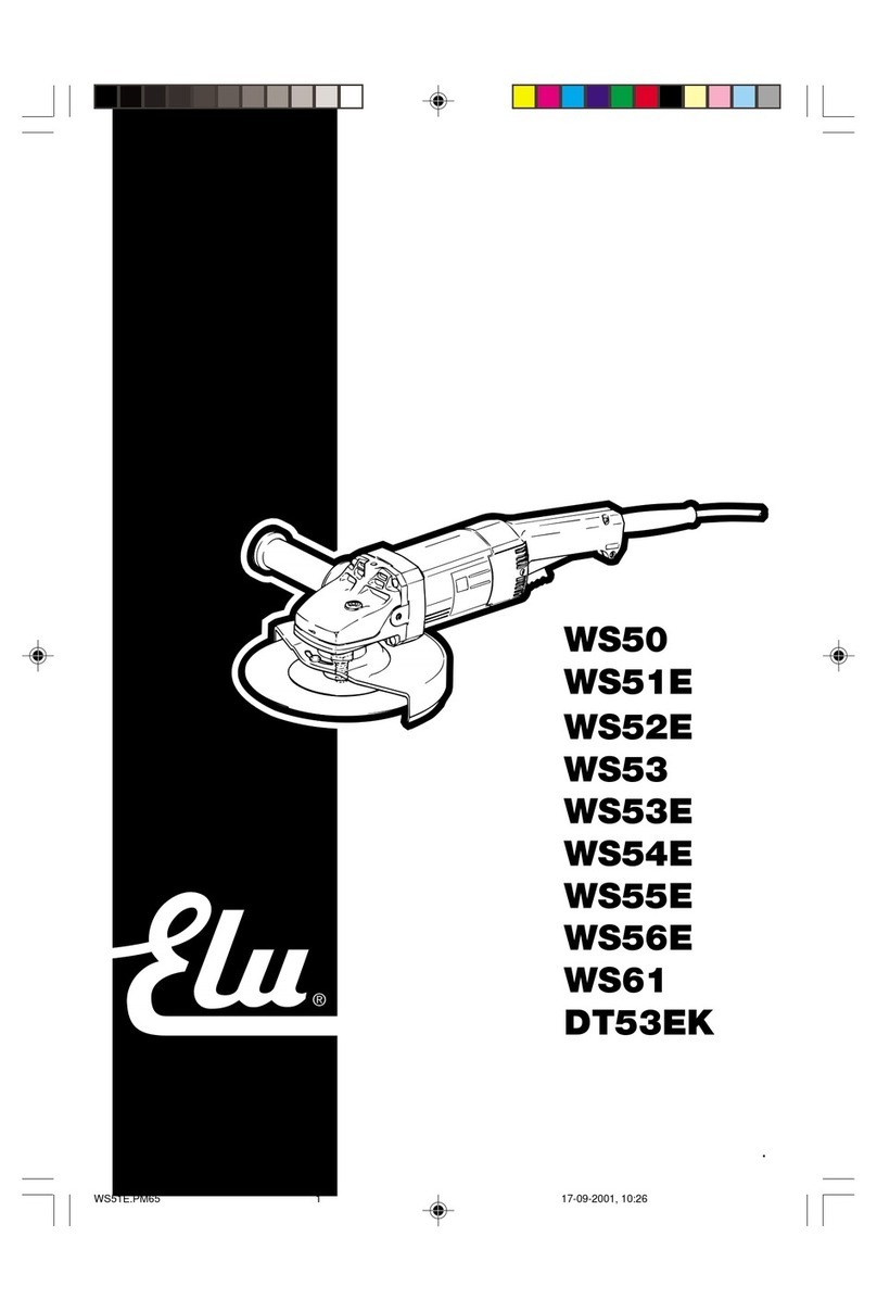 Elu WS50 instruction manual