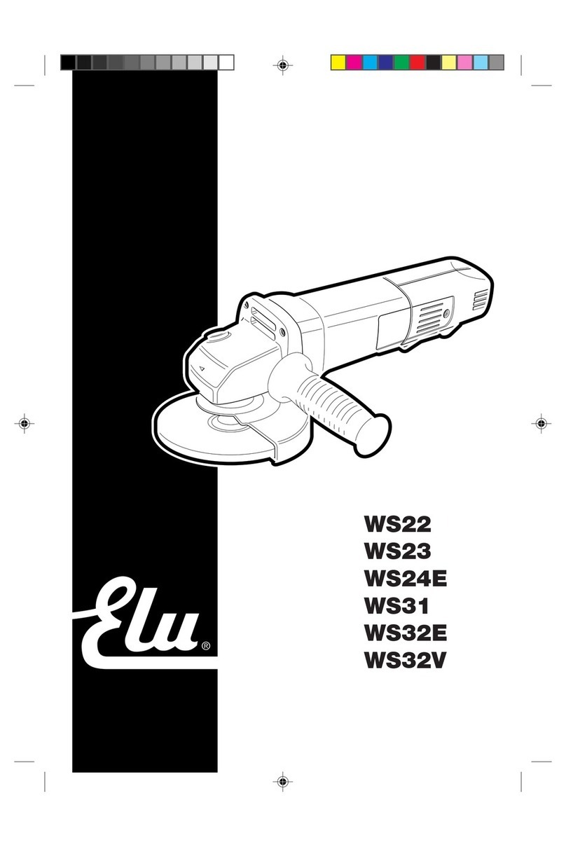 Elu WS22 instruction manual