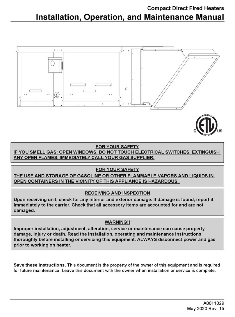 CaptiveAire D76 User manual