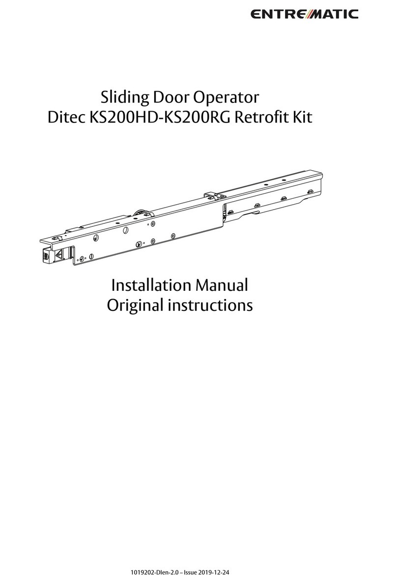 Entrematic Ditec KS200HD User manual