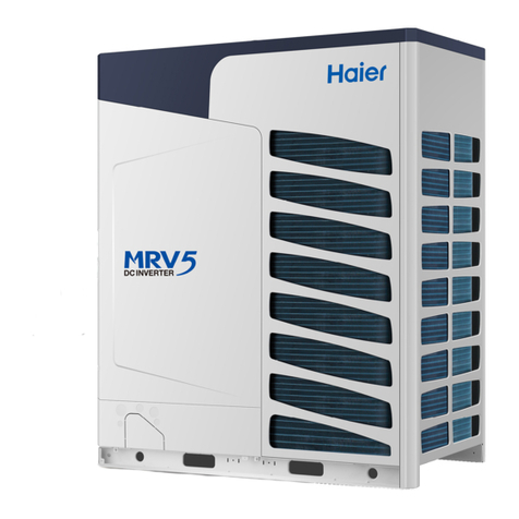 Haier MRV 5 Series Operating instructions
