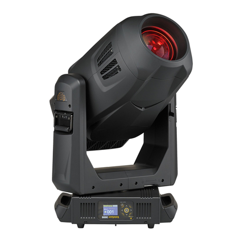 ETC High End Systems SolaFrame 3000 User manual ETC High End Systems SolaFrame 3000 User manual