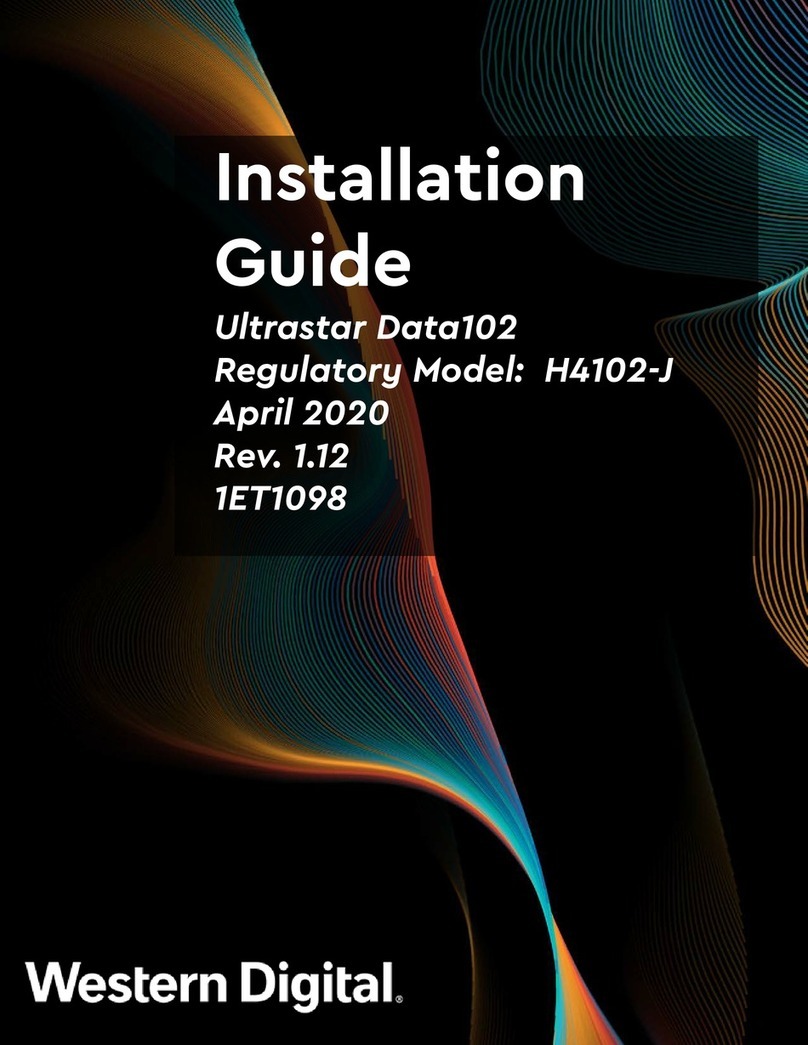 Western Digital Ultrastar Data102 installation guide
