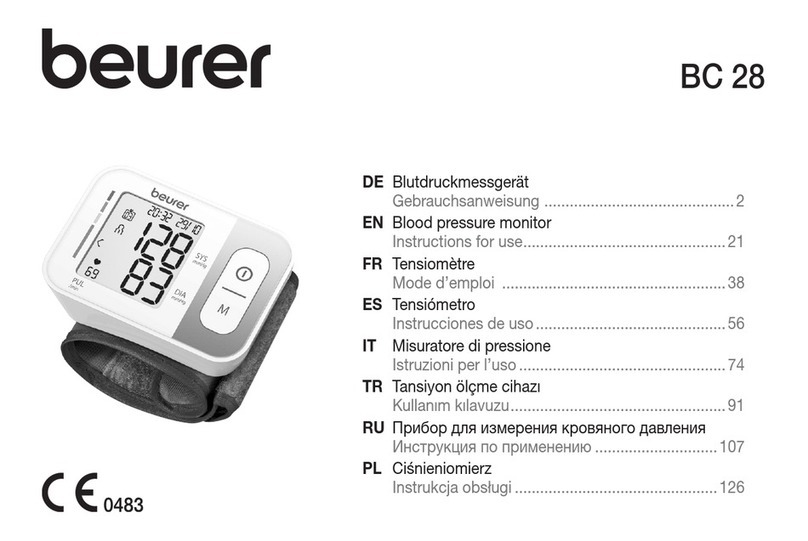 Beurer BC 28 User manual